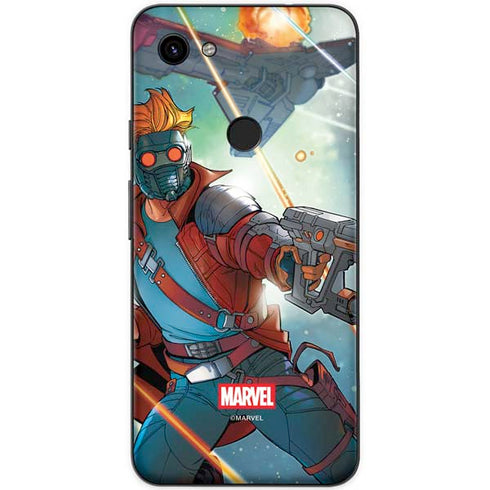 Marvel Star-Lord Galactic Showdown Google Pixel 3a Skin